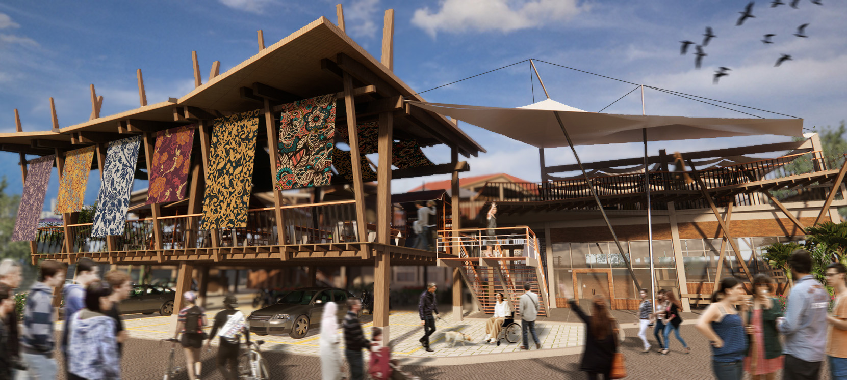 Agora Hub: Urban Tapestry of George Town